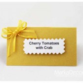 Personalized Place Sitting Guest Cards 2x3,5 inches Set of 10