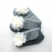 Bridesmaid Clutch Set, Gray and Ivory