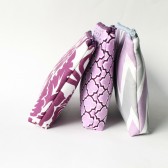 Cosmetic Bag Set in Purple