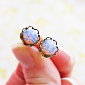 Opal Earrings