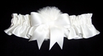 Ivory Silk Garters