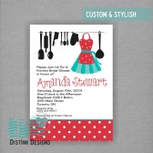 Retro Bridal Shower Invitation