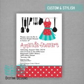 Retro Bridal Shower Invitation
