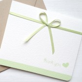 Light Green Wedding Thank You