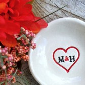 You and Me Ring Bowl for Lovers