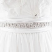 Marissa - Rhinestone Beaded Bridal Sash, Wedding Belt