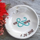 Mr & Mrs Ring Bearer Bowl