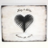 Nail Heart Guest Book