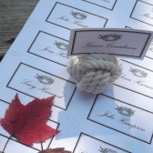 Nautical Name Cards - 35 printable placecards -great for weddings, anniversaries, birthdays, showers and more