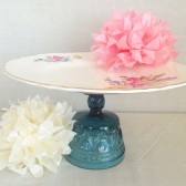 Navy Cake Stand