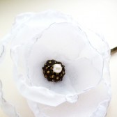 Floral Bronze Hair Pin
