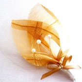 Golden Leaf Boutonieres