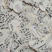 Sheet Music Confetti