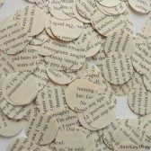 Book Page Confetti