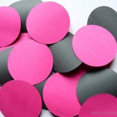 Pink and Gray Confetti