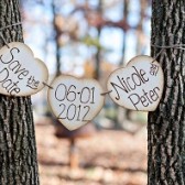 Save The Date Hand Engraved Banner