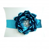 Peacock Bridal Sash Belt