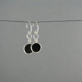 Eco-elegant bridal earrings
