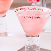 Cocktail Rim Sugar - with pink and red hearts