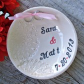 Romantic Lace Ring Bearer Bowl
