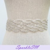 Rose Bridal Sash