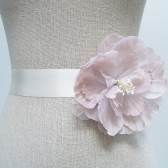 Rowan Flower Bridal Sash