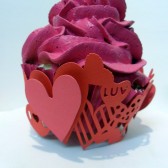 Hearts Cupcake Wrapper