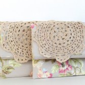 Shabby Chic clutch 