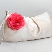 Guava Wedding Clutch 