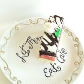 wedding cake plate 