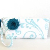 Teal Wristlet 