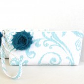Teal Wristlet 
