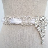 Scarlet Bridal Sash