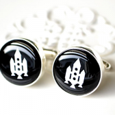 Rocket Ship Cufflinks NASA