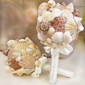 Sea Shell Bridal Bouquet Beach Wedding Bouquet Ocean