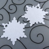 Snowflake Favor Tags
