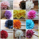 Wooden Flower Place Cards, Assorted Colors