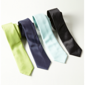 Boys - Solid Satin Ties