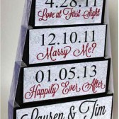 Special Dates Wedding Centerpiece