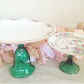 Teal Cake Stand Collection