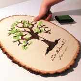  Wedding Fingerprint Tree Guest Book
