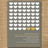 Two Hearts Wedding Invitation