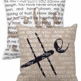 He She wedidng pilow customized text