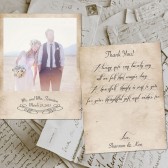 Thank You Polaroid Cards - PigeonForge Vintage Photo Personalized 4.25"x5.5"
