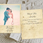 Thank You Polaroid Cards - KeyWest Vintage Photo Personalized 4.25"x5.5"