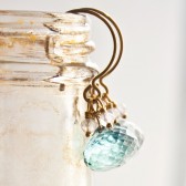 Petite Luxe Green Earrings