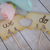 We Do Bear Cake Toppers