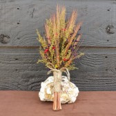 autumn wheat bouquet