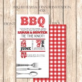 BBQ Rehearsal Dinner Invitation