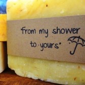 bridal shower soap favors